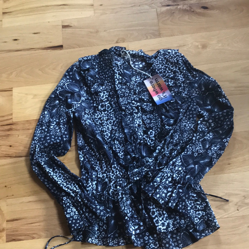 Warm..Ruffled Blouse